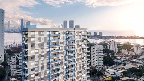 Ítaca Tower abre la puerta a un mundo de hermosas vistas hacia la ciudad y el mar Caribe.