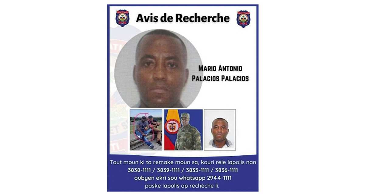 Atención! Mario Palacios, implicado en magnicidio del presidente de Haití,  fue capturado por Interpol en Panamá