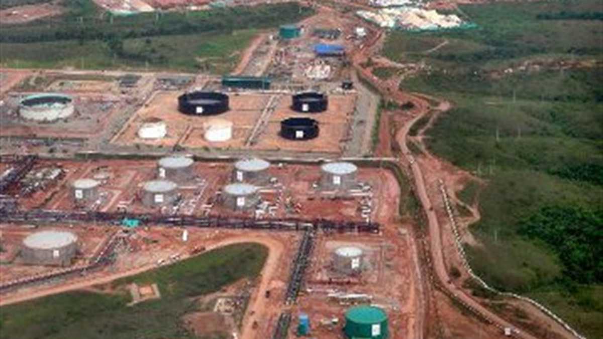 El campo de producción de Pacific Rubiales, el mayor de Colombia con un promedio 225.000 barriles diarios, equivale a la cuarta parte del total nacional.