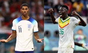 Inglaterra vs. Senegal. Qatar 2022.