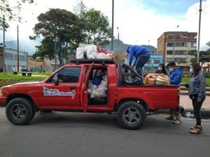 Camioneta hurtada en Bogotá