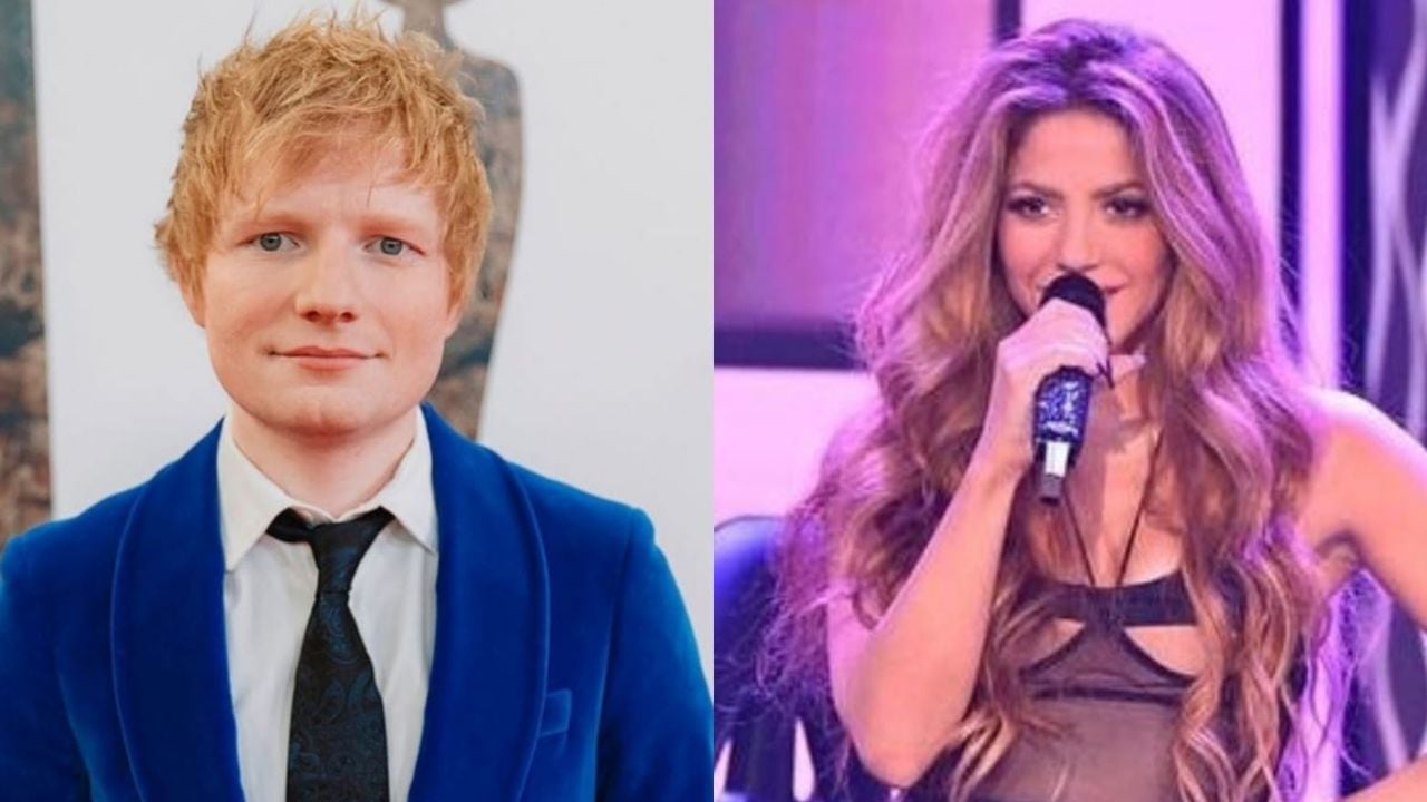 Ed Sheeran anuncia colaboración con Shakira
