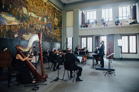 Fotografía de la Orquesta Filarmónica de Medellín. Cortesía de la orquesta.