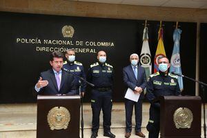 El Ministro de defensa, Diego Molano, aseguró que integrantes de la primera línea estarían planeando disturbios al cumplirse un año del crimen de Javier Ordoñez.