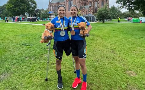 Carolina Munévar y Paula Ossa ganaron medalla de playa y bronce, respectivamente, en el Mundial de Ciclismo.