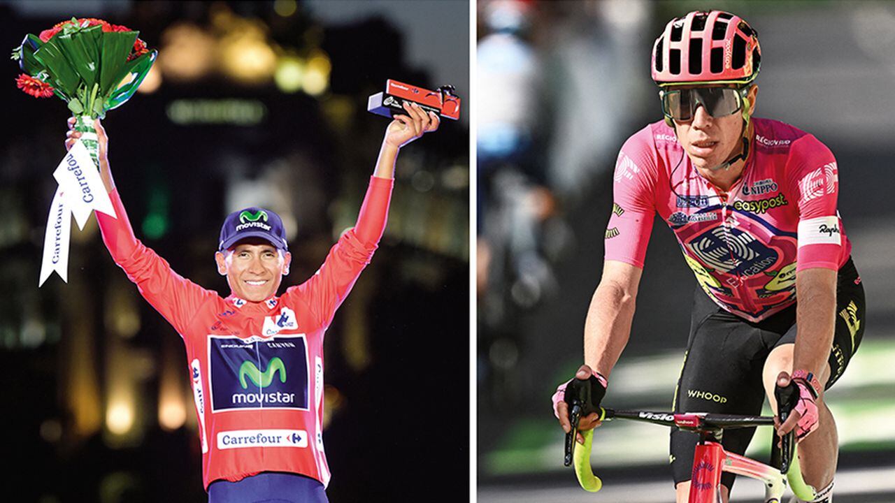  Nairo Quintana y Rigoberto Urán serán las cartas fuertes de Colombia en la nueva edición de la Vuelta a España.