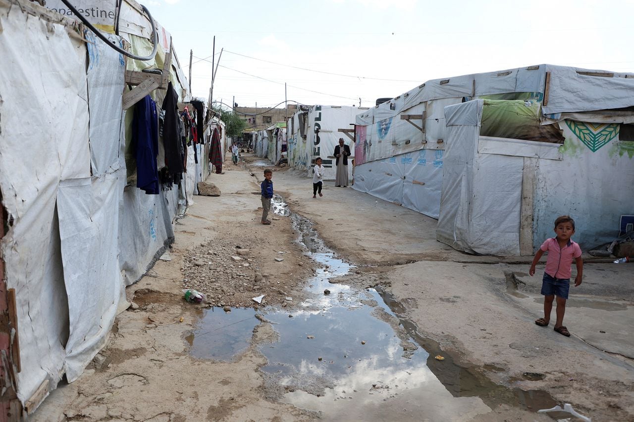 En imágenes : Brote de cólera en los campos de refugiados sirios del Líbano
