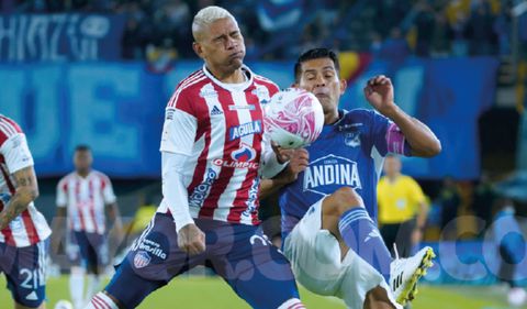 Junior y Millonarios, campeones del 2023, se miden por la Superliga