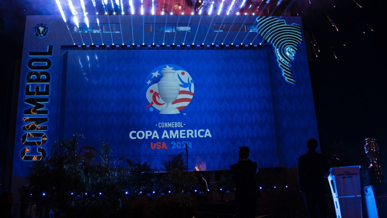 Logo oficial de la Copa América 2024.