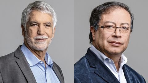 Enrique Peñalosa y Gustavo Petro, candidatos a la Presidencia de la República.