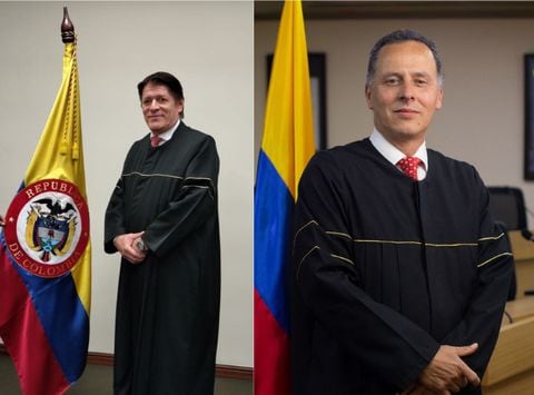 Tribunales Superior de Bogotá y Administrativo de Cundinamarca estrenan presidentes. Magistrado José Antonio Cruz Suárez y magistrado José Élver Muñoz Barrera.