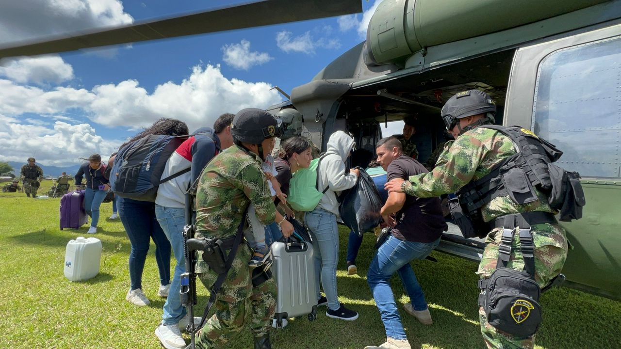 Rescue in Rosas, Cauca