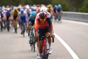 Egan Bernal en la etapa 5 de la Vuelta a Cataluña.