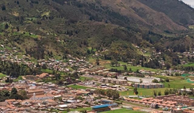 Este es el pueblo de Tenjo, Cundinamarca.