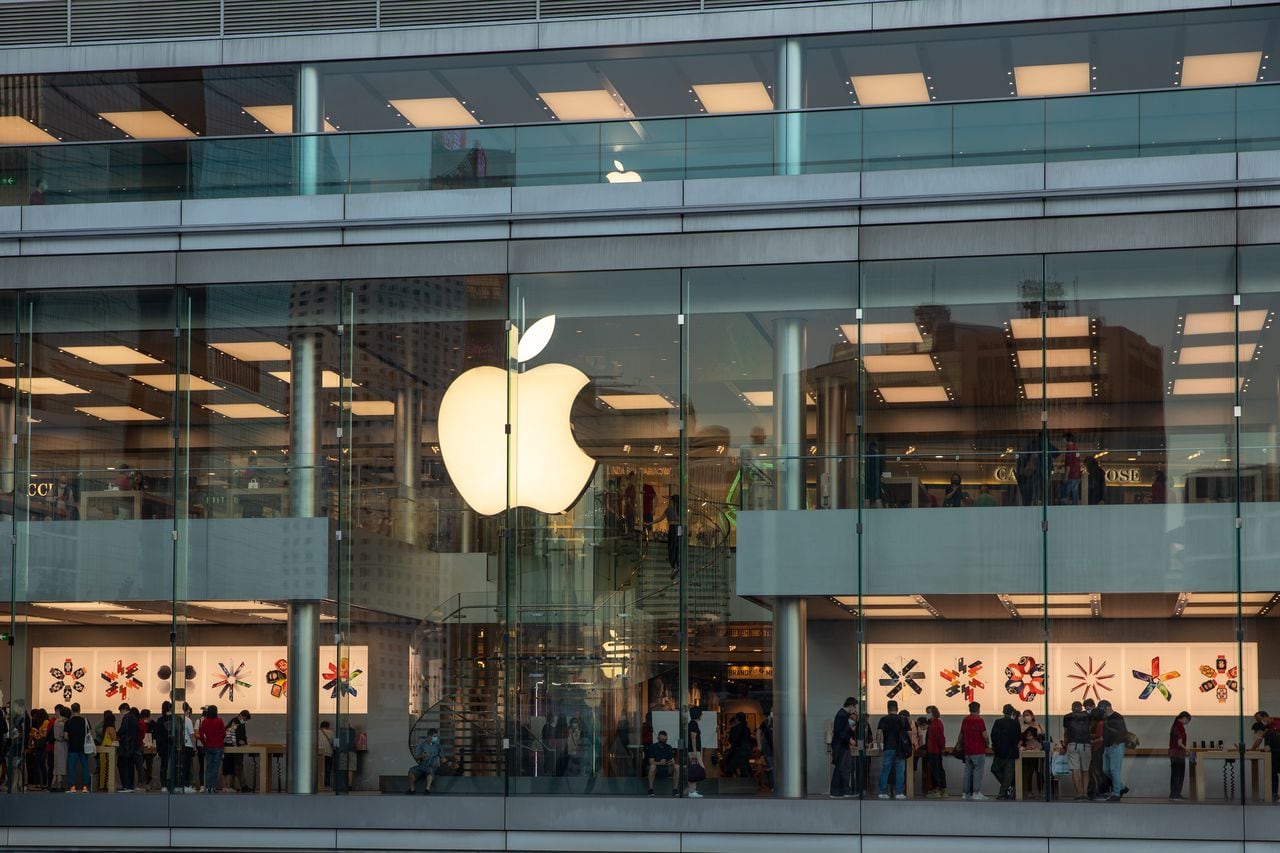 Apple tiene un valor de mercado de US$2.159 millones. Foto de Simon Jankowski/NurPhoto via Getty Images)