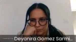 Deyanira Gómez en el juicio contra Diego Cadena