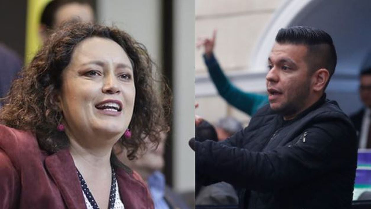 Angélica Lozano y Jota Pe Hernández son parte de la bancada de la Alianza Verde