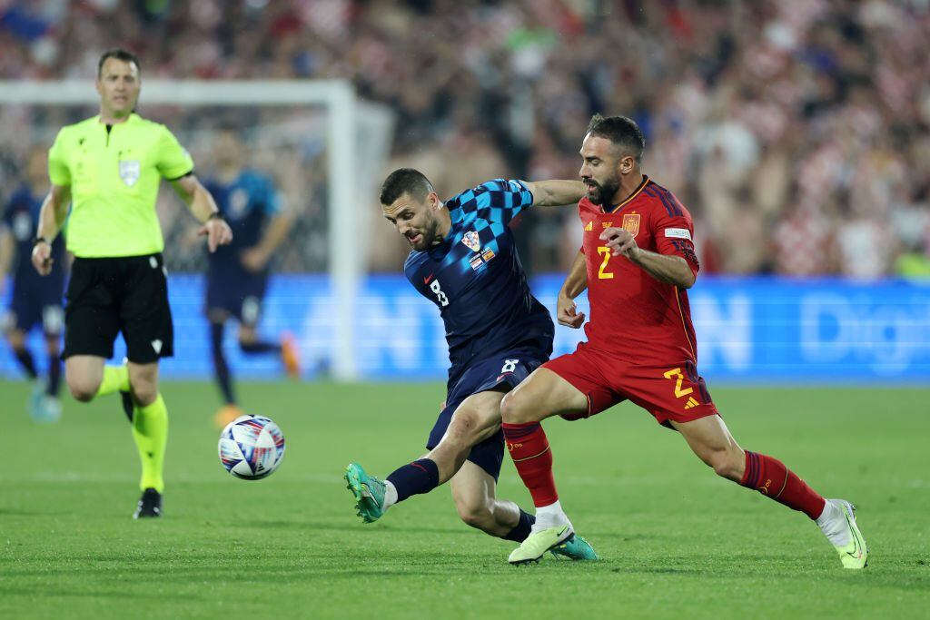 España vs Croacia, en la final de la Liga de Naciones de la UEFA 2023.