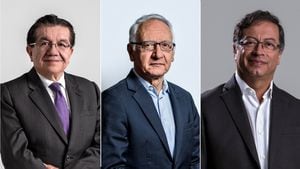 Fernando Ruiz, Guillermo Jaramillo, Gustavo Petro