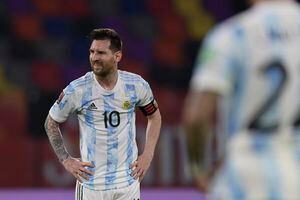 Lionel Messi Selección Colombia vs. Argentina.