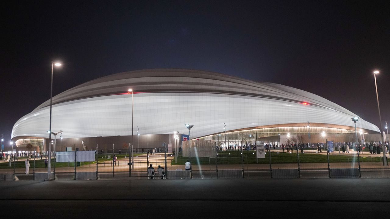 Al Wakrah Stadium in Qatar. Photo: Sharil Babu/dpa (Photo by Sharil Babu/picture alliance via Getty Images)
