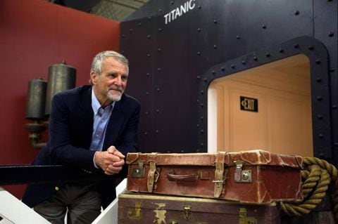 Paul-Henri Nargeolet, director del proyecto para la búsqueda de los restos del Titanic