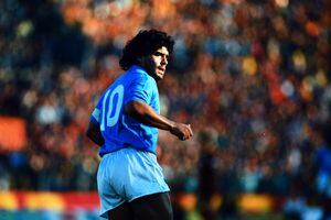 Así fue la historia de amor de Diego Maradona y el Napoli
