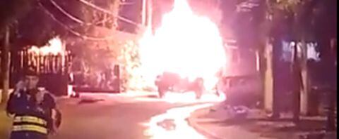 Vehículos recolectores de basura fueron quemados en Montería y Cereté