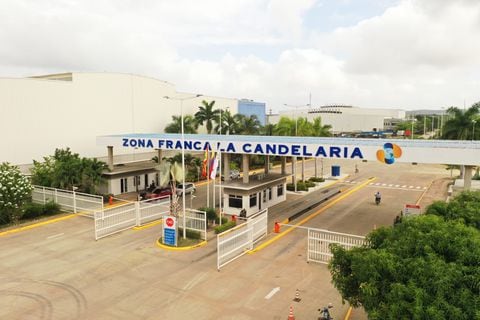 Instalaciones de Zona Franca La Candelaria en Cartagena.