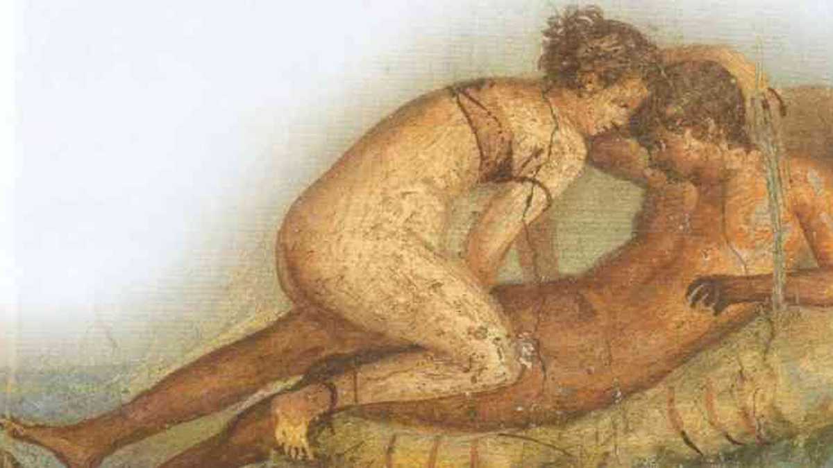 Pompeya fue una revelación. Las excavaciones del siglo XVIII de esta ciudad, devastada por la erupción del Vesubio, hicieron visibles una gran cantidad de frescos que retrataban la sexualidad de los romanos.