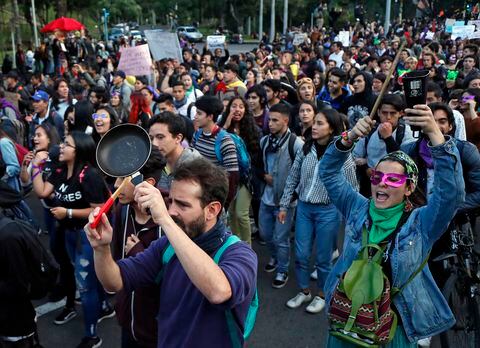 En medio de las protestas en Pereira, disparan a dos jóvenes