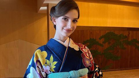 Karolina Shiino, nacida en Ucrania, se convirtió en Miss Japón en el mes de enero.