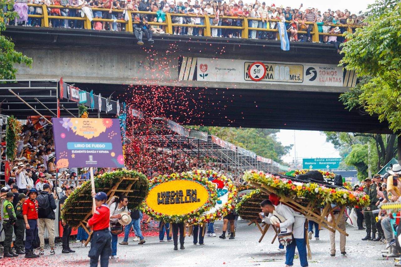 Desfile de silleteros. Medellín.