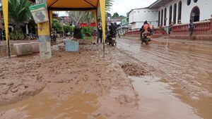 Tarazá, afectada por el fuerte invierno.