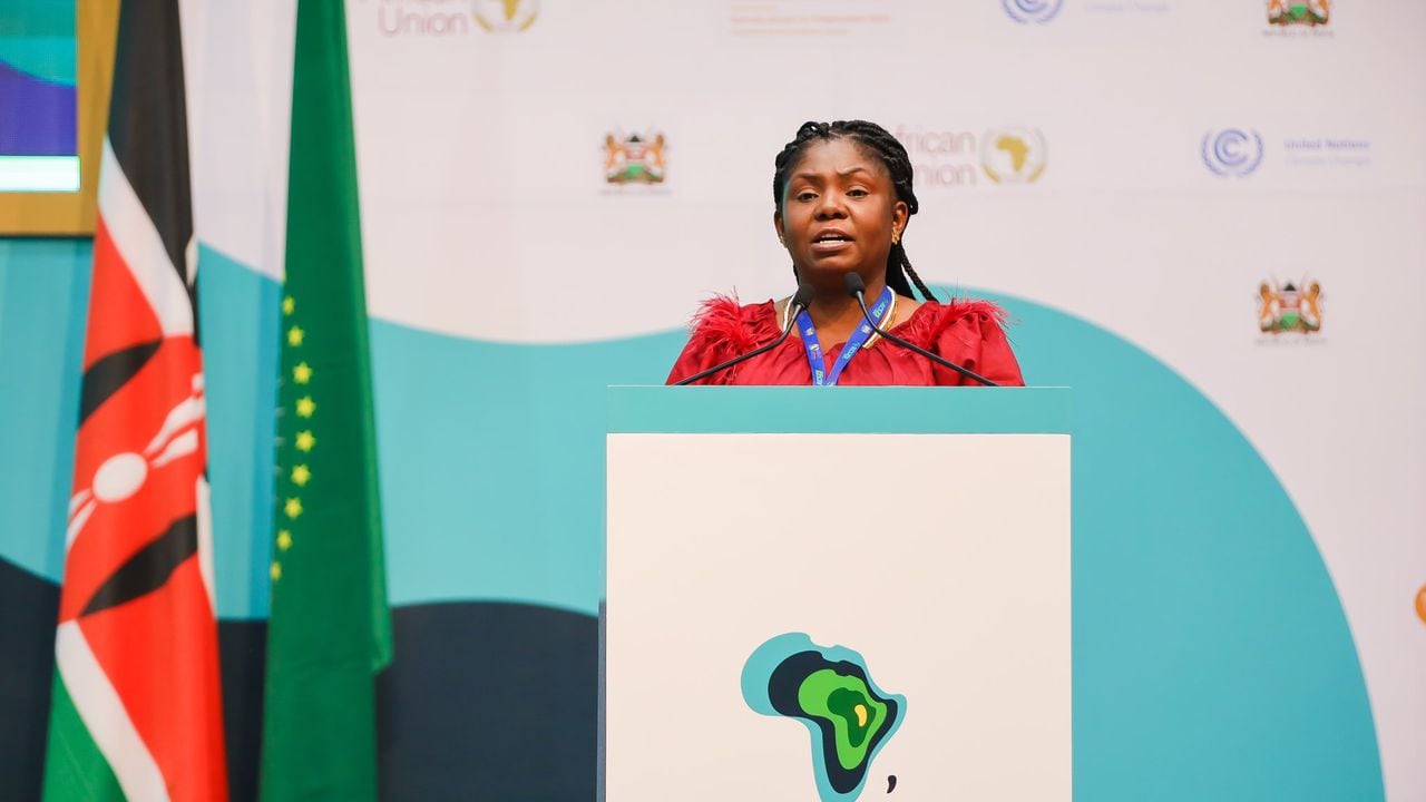 La vicepresidenta se encuentra participando en la Cumbre Climática en África.