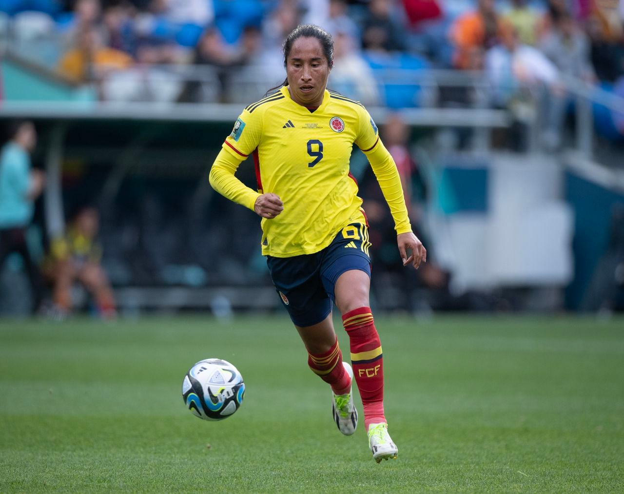 Mayra Ramírez, jugadora de la selección Colombia