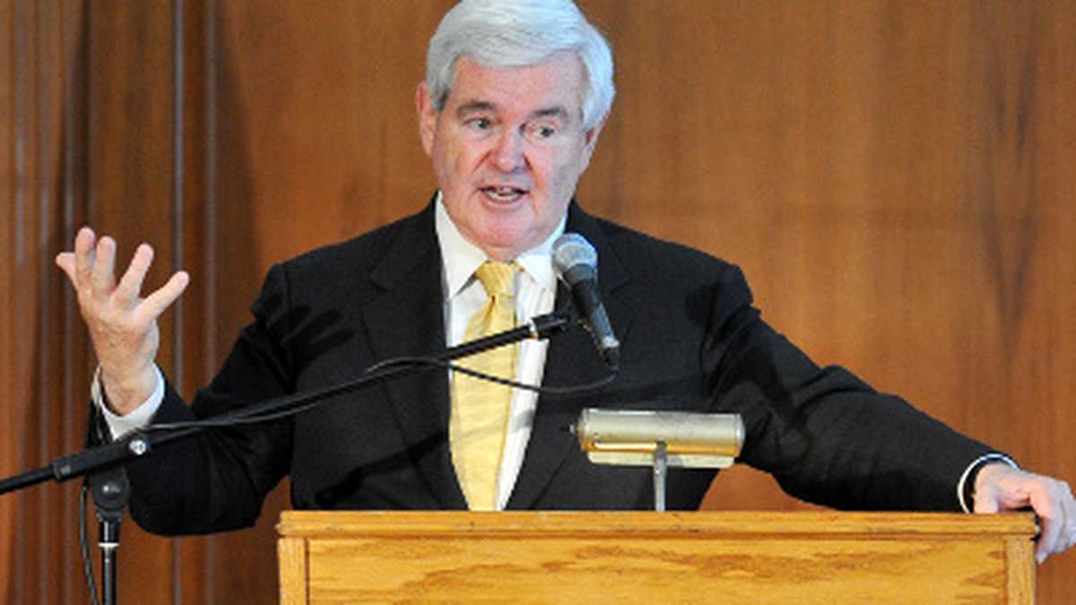 Newt Gingrich, candidato republicano. 