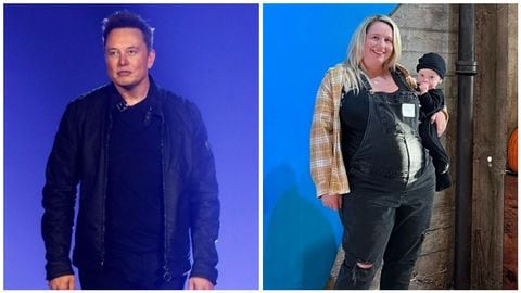 Elon Musk y Rachel Bonn