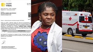 Francia Márquez solicita ambulancias a la Secretaría de Salud de Cali para atender a sus familiares.
