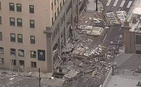 Explosión en hotel del estado de Texas en Estados Unidos.