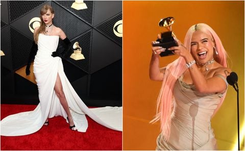 Taylor Swift y Karol G se convirtieron en las reinas de la noche, tras ganar importante Premios Grammy.