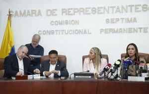 Comisión Séptima Cámara de Representantes  radicación reforma laboral Representante María Fernanda Carrascal