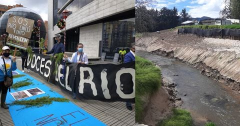 La comunidad alzó su voz antes las obras que adelanta la CAR en varios afluentes de la cuenca del río Bogotá.