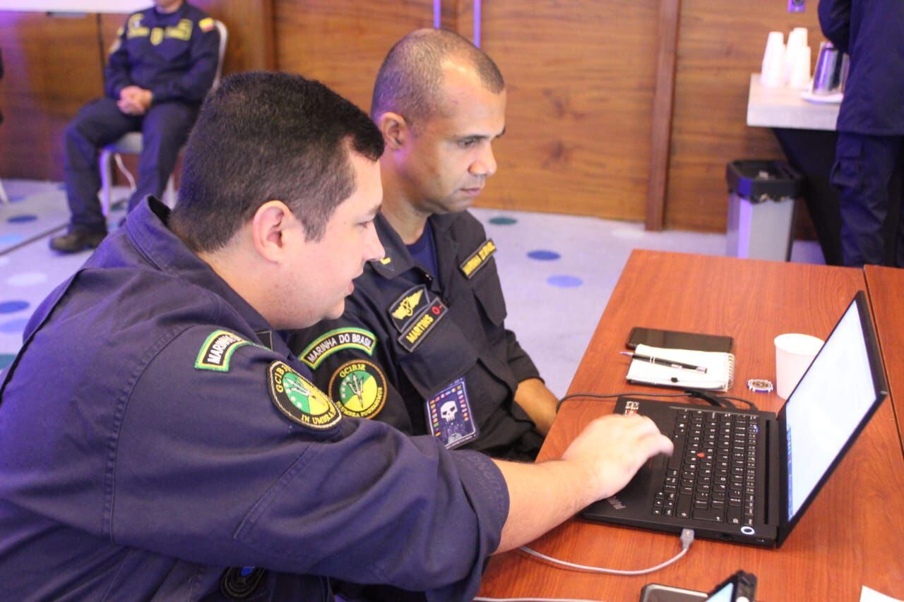 Armada Nacional lidera el primer ejercicio de operaciones cibernéticas en un entorno naval; así fue el encuentro internacional