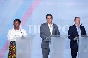 Debate de candidatos a la Vicepresidencia Francia Márquez, Rodrigo Lara Sánchez y Carlos Cuartas