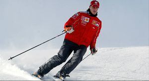 El 29 de diciembre, el piloto, de 45 años, se cayó cuando esquiaba con su hijo y unos amigos en la estación alpina de Meribel (Francia).