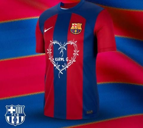 Karol G sería la imagen de la camiseta de Barcelona