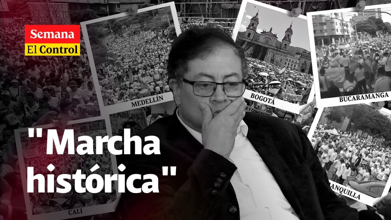 "Colombia no le tiene miedo a Petro": El Control a las marchas del 21 de abril.