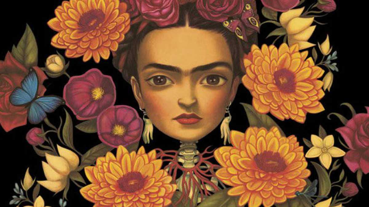 Detalle de la portada de 'Frida'. 