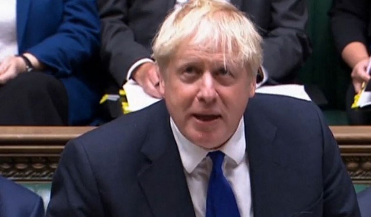 Boris Johnson está muy cerca de salir del cargo de primer ministro de Reino Unido